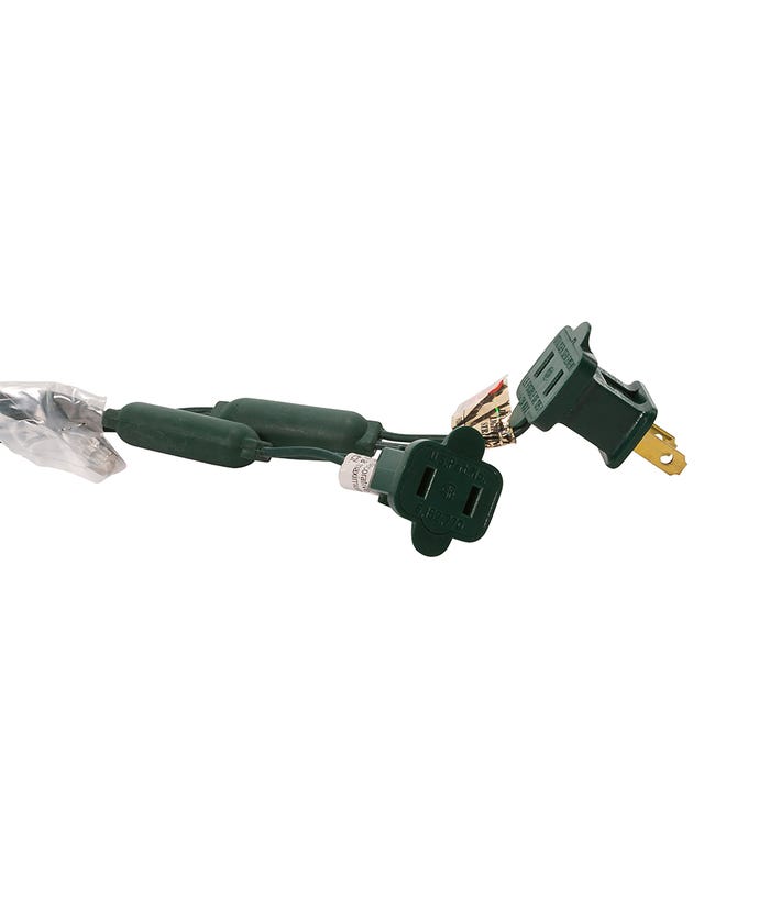 50-Light Warm White LED green wire light set by The Country Christmas Loft on Tampa Home & Garden Store