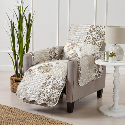 Reversible Floral Patchwork Furniture Cover