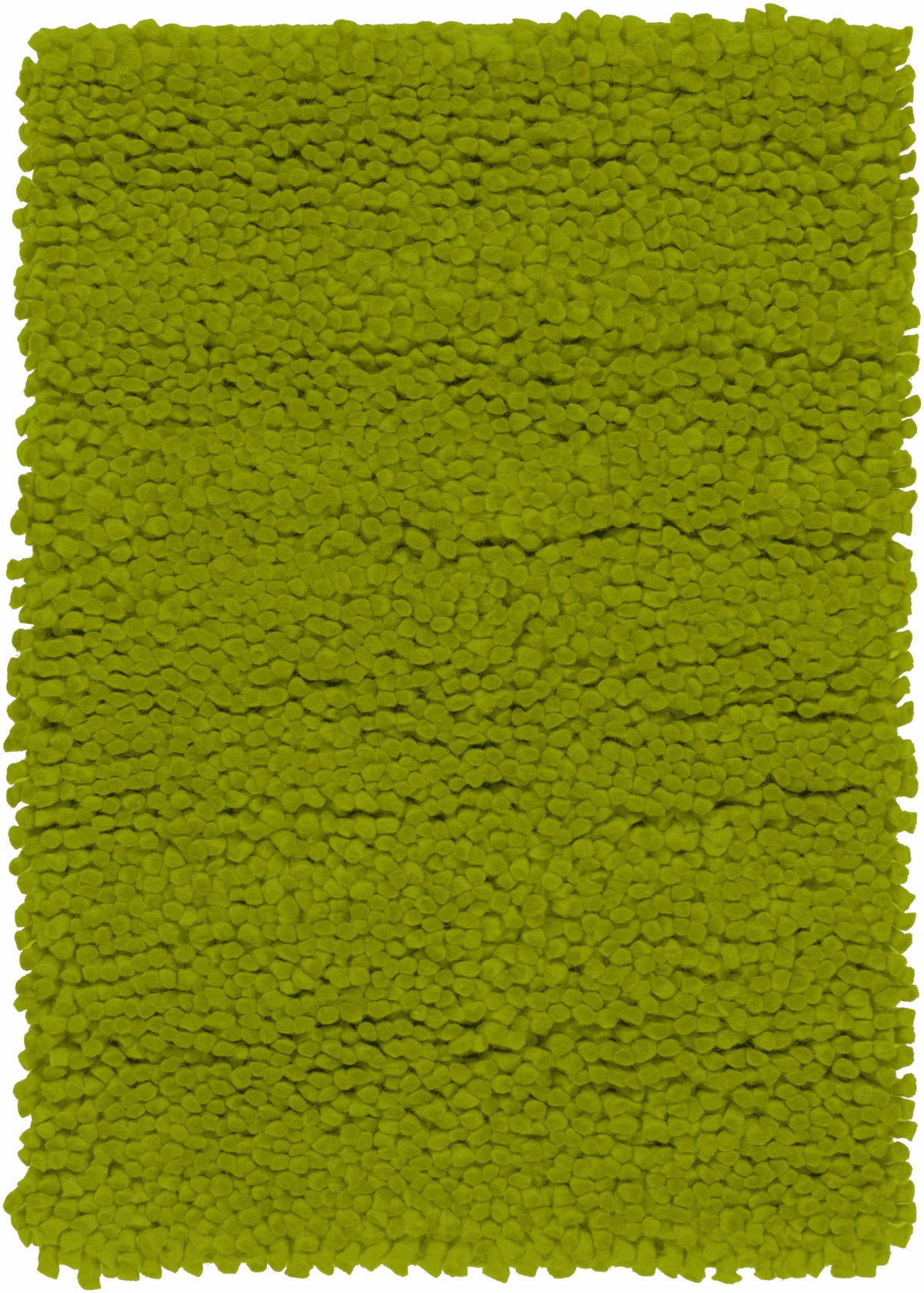 Frederika olive green solid wool shag rug Boutique Rugs, plush textured pile on Tampa Home & Garden Store