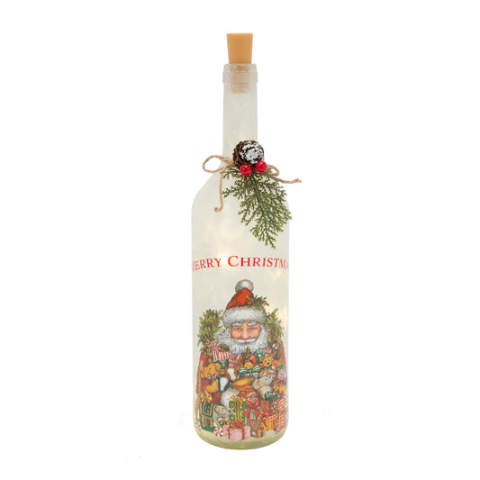 Bouteille lumineuse - 35,5 cm