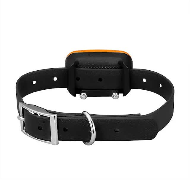 Pet Dog Shock Collar with Remote, black collar with orange top, DailySale brand on Tampa Home & Garden Store