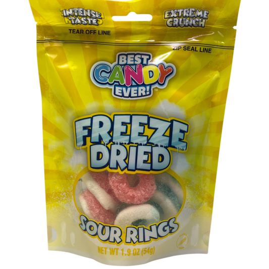 Freeze Dried Sour Rings - Tampa Home & Garden Store