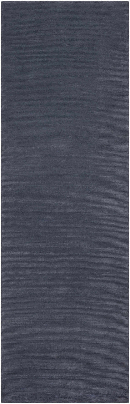 Philipsburg Carpet rug by Boutique Rugs in deep navy with ribbed texture on Tampa Home & Garden Store