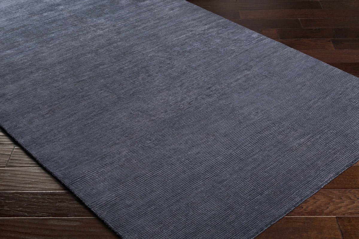 Philipsburg Carpet rug in gray-blue with diagonal ribbed texture on Tampa Home & Garden Store