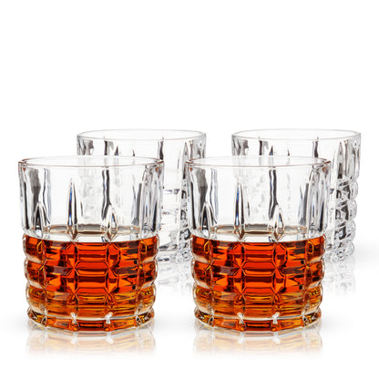 Highland Lead Free Crystal Tumbler Set of Four