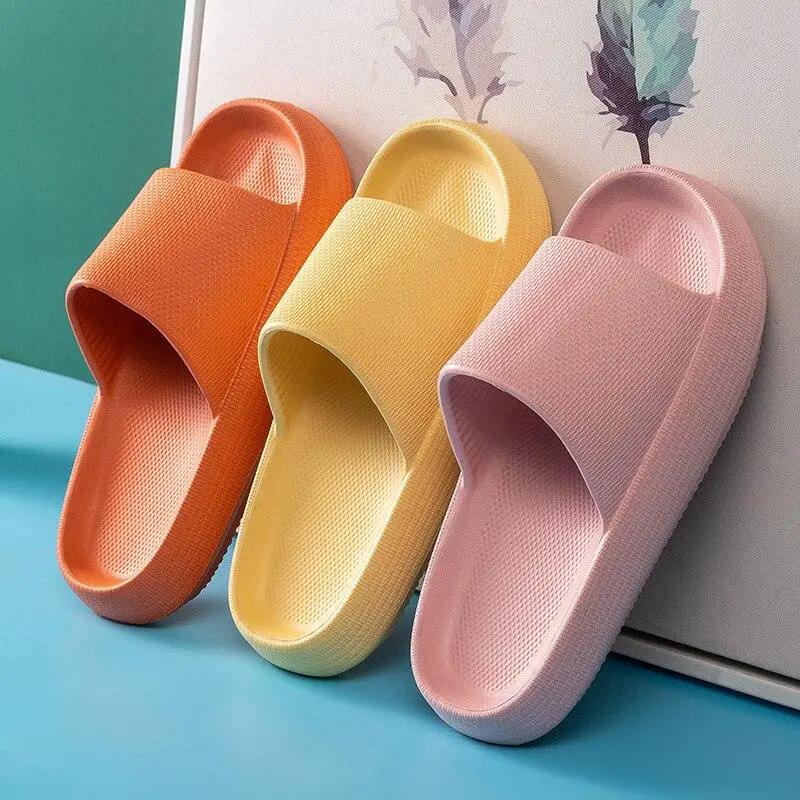 Pillow Slides EVA Shower Shoes Non Slip Soft