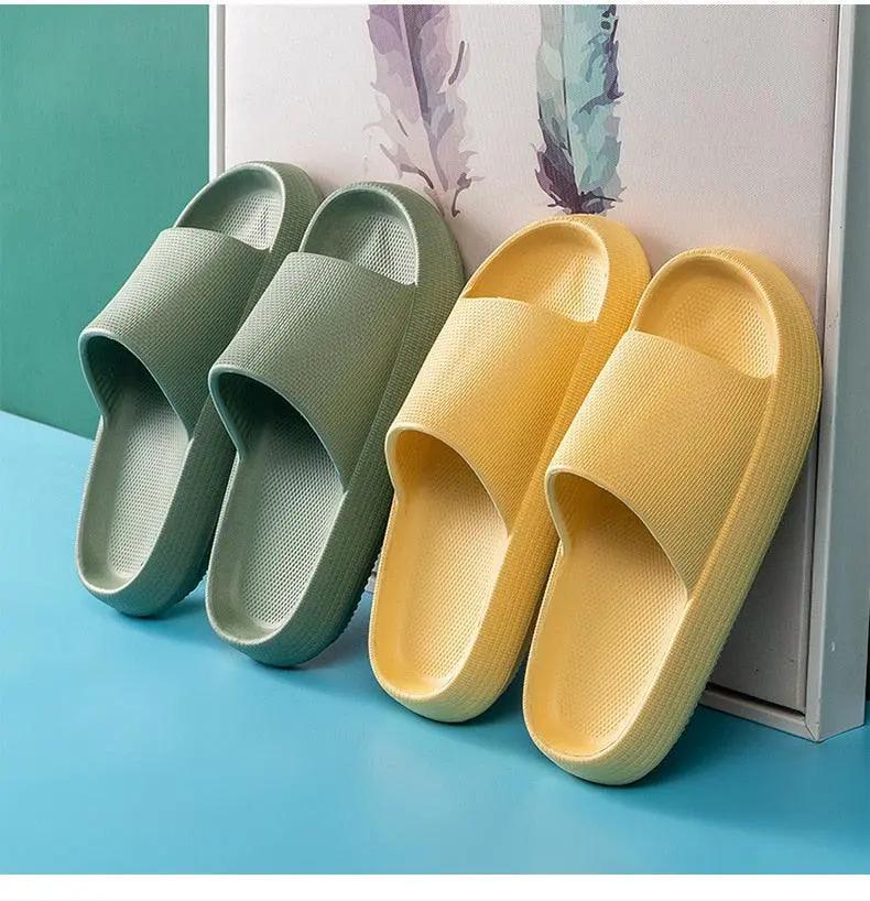 Pillow Slides EVA Shower Shoes Non Slip Soft