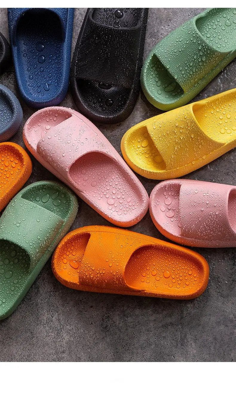 Pillow Slides EVA Shower Shoes Non Slip Soft