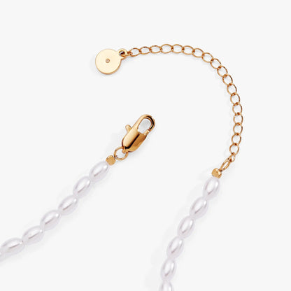Pink Christmas Beaded Charm Necklace by ALEX AND ANI, rose-gold chain with disk charm on Tampa Home & Garden Store