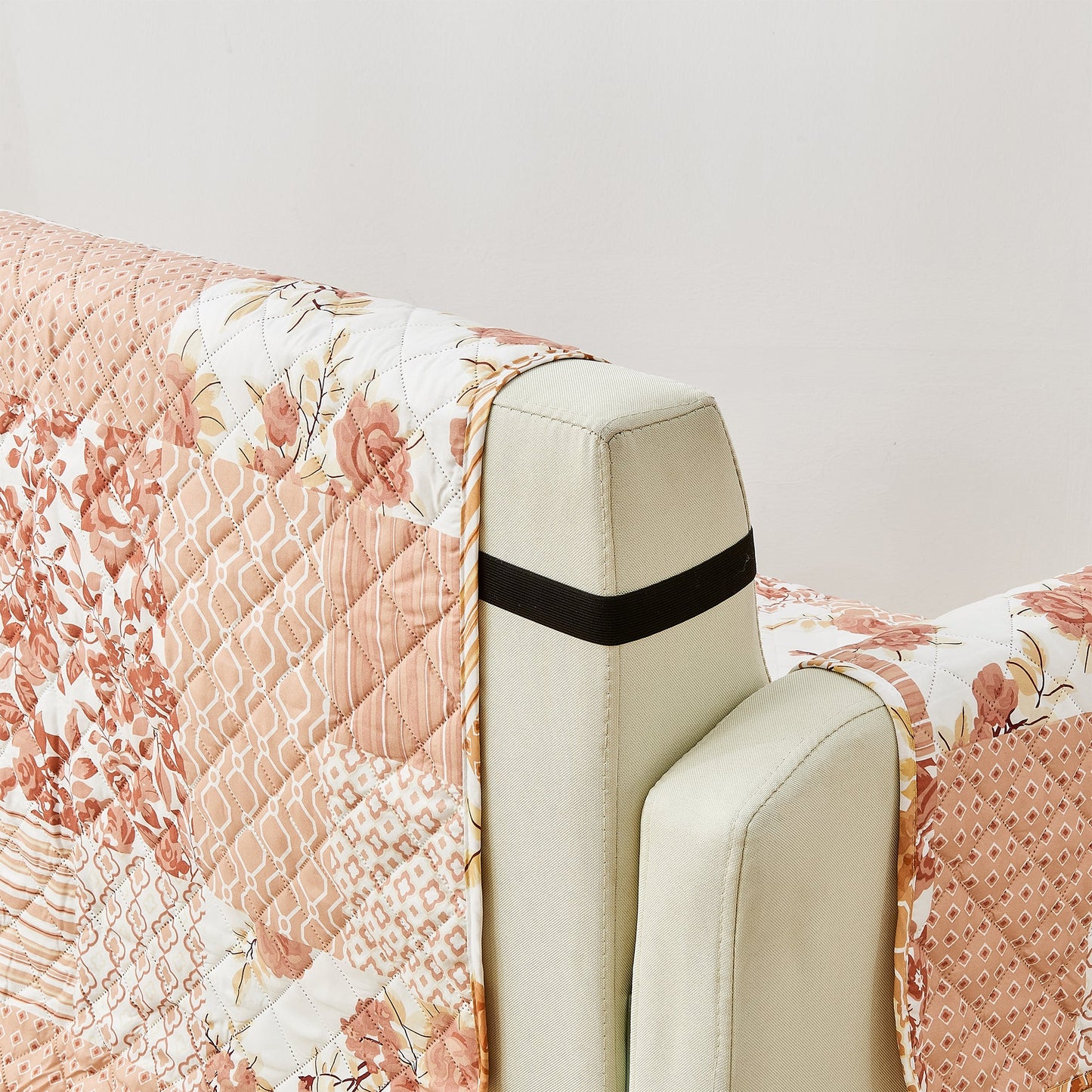Reversible Floral Patchwork Furniture Cover