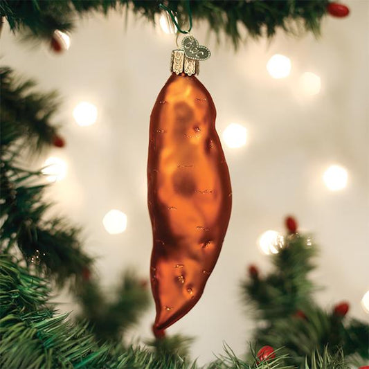 Sweet Potato Glass Ornament - Tampa Home & Garden Store