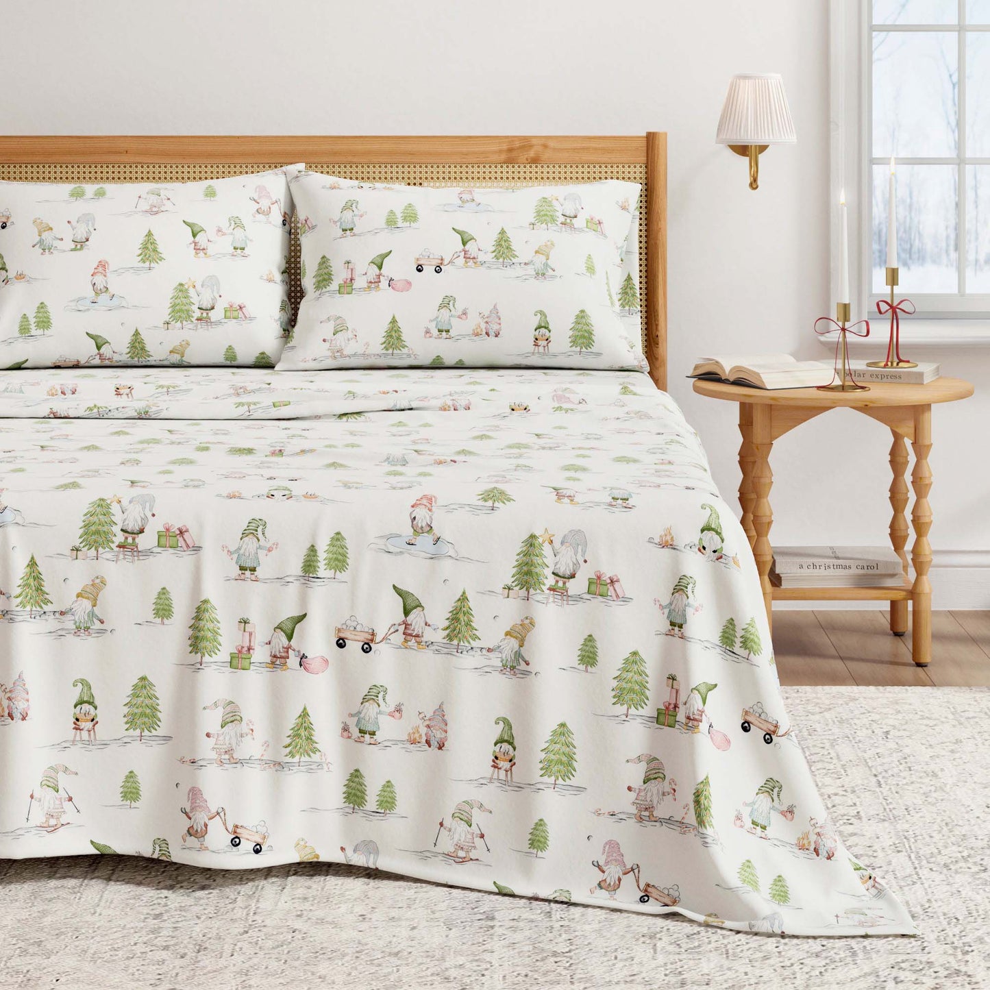 Turkish Cotton Sheet Set and Seasonal Prints
