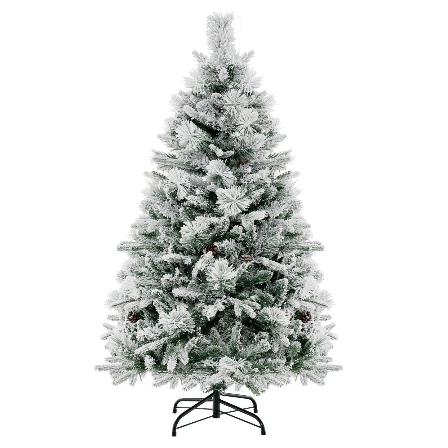Árbol de Navidad artificial de 1.4/1.8/2.1 metros con agujas de pino y luces LED - 2.1 m
