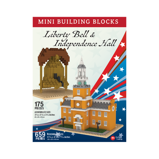 Mini blocs de construction - Cloche de la Liberté et Hall de l'Indépendance