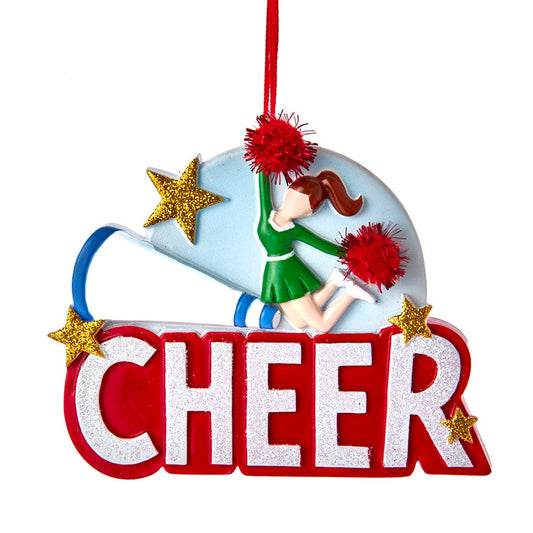 Cheer Ornament - Tampa Home & Garden Store
