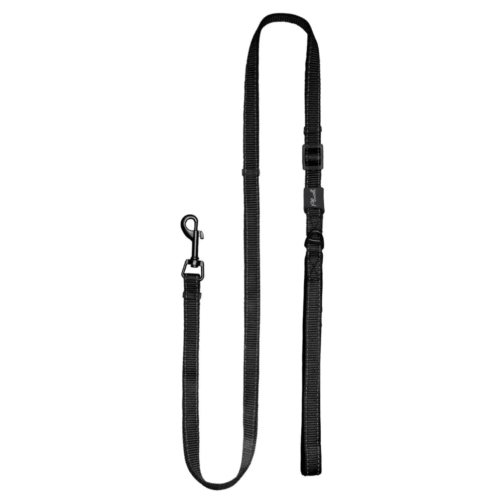 Arnés de malla acolchado con paso - Negro