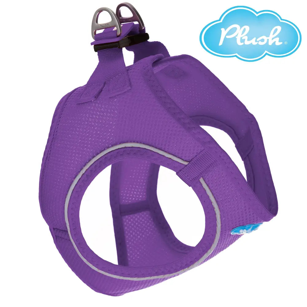 Arnés de malla transpirable suave para perros - Morado