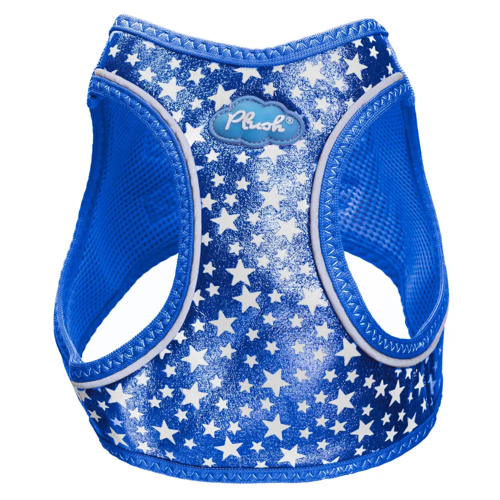 Arnés Brillante Acolchado con Purpurina Step In - Azul Marino