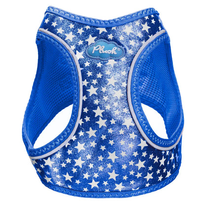 Arnés Brillante Acolchado con Purpurina Step In - Azul Marino