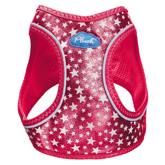 Plush Step In Glitter Glow Harness - Red - Tampa Home & Garden Store