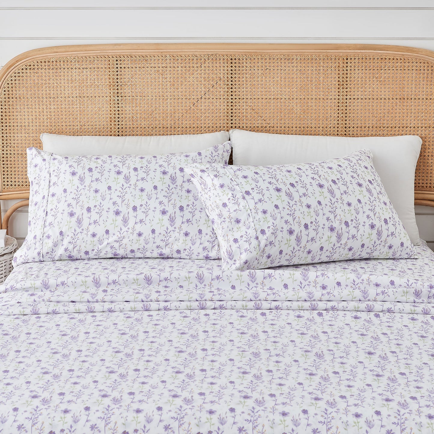 Watercolor Floral Sheet Set and a Pillowcase