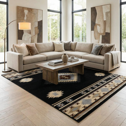 Tapis de la zone sud-ouest noire Buckhaven