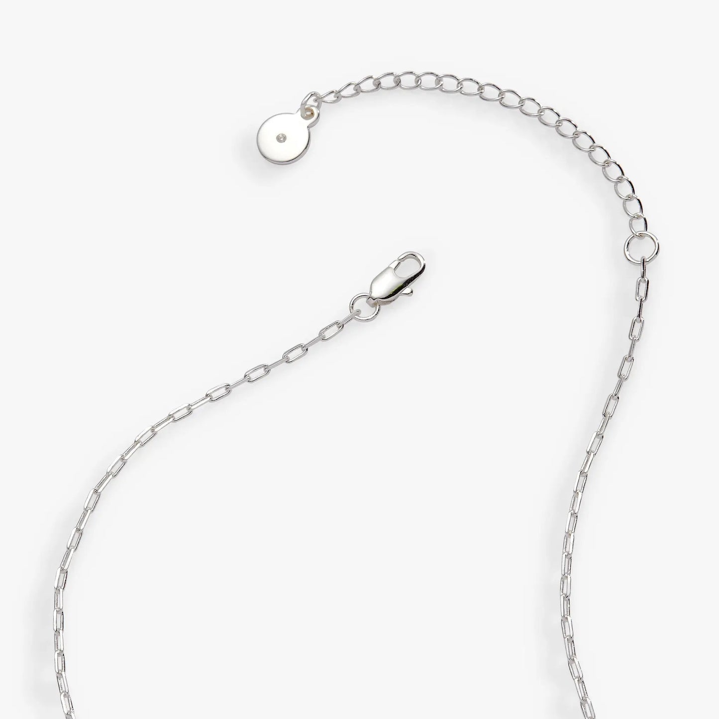 Faith and Family Rosette Pendant Necklace