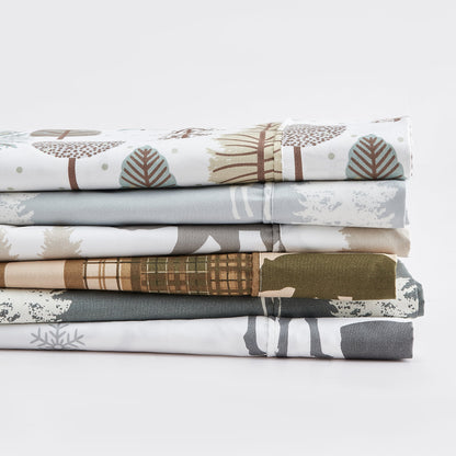 Lodge Printed Sheet Set and the Rustic Print