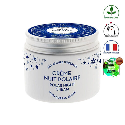 Polaar night cream jar Boreal algae, white container, blue lid, 50 ml Beauty Care Bag on Tampa Home & Garden Store