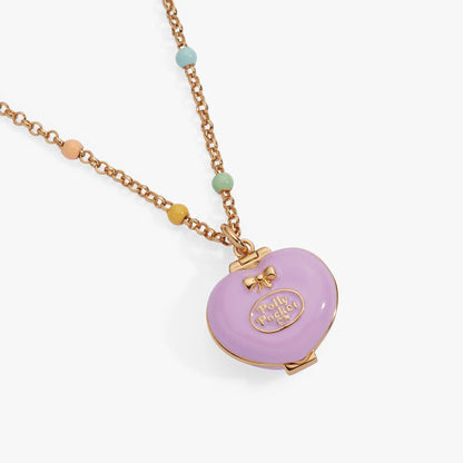 Polly Pocket House Locket Necklace with Charm