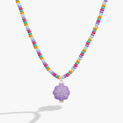 Polly Pocket Pool Party Beaded Locket Necklace