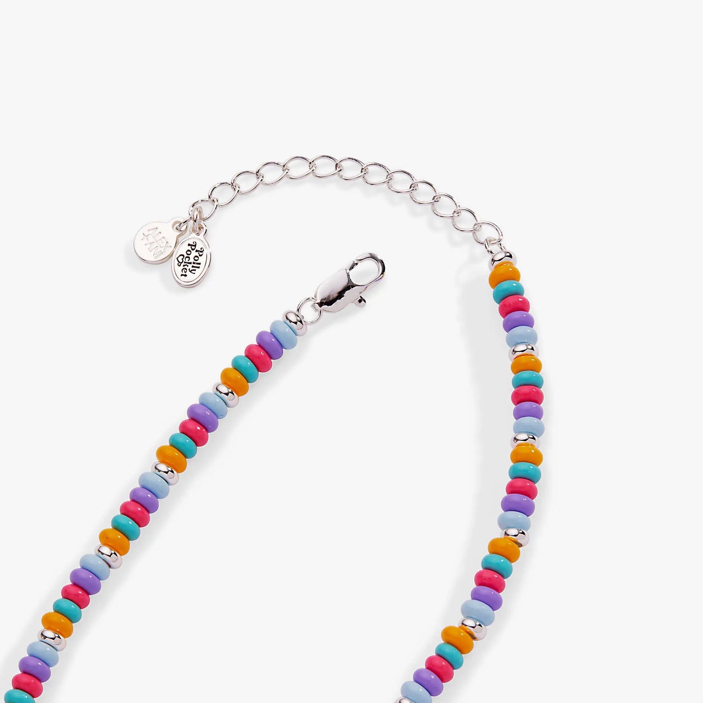 Polly Pocket Pool Party Beaded Locket Necklace