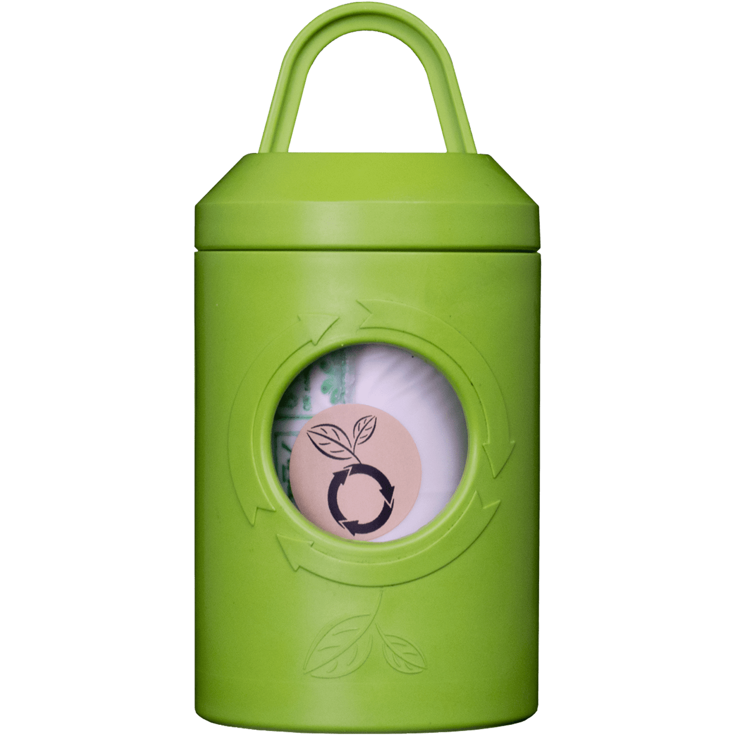 beyondGREEN Dog Poop Bag Leash Dispenser – Clip-On Holder Fits Standard Rolls – Durable & Portable