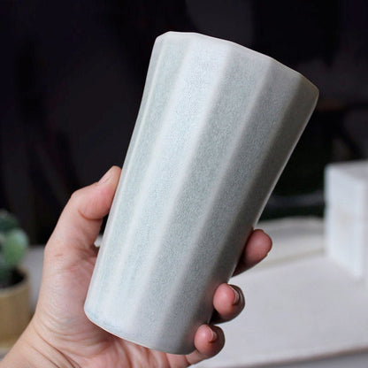 Handmade Porcelain Pint Cup Modern Ceramic Vessel
