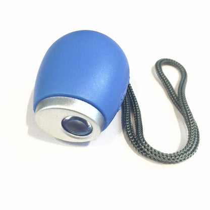 Portable projection alarm clock key chain blue Stevvex projector LED clock braided strap on Tampa Home & Garden Store