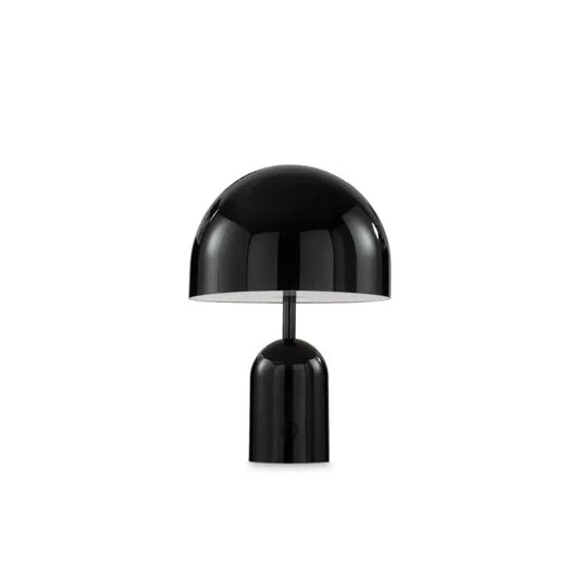 Rechargeable Chrome Table Lamp Dimmable Wireless LED Dome Light - Tampa Home & Garden Store