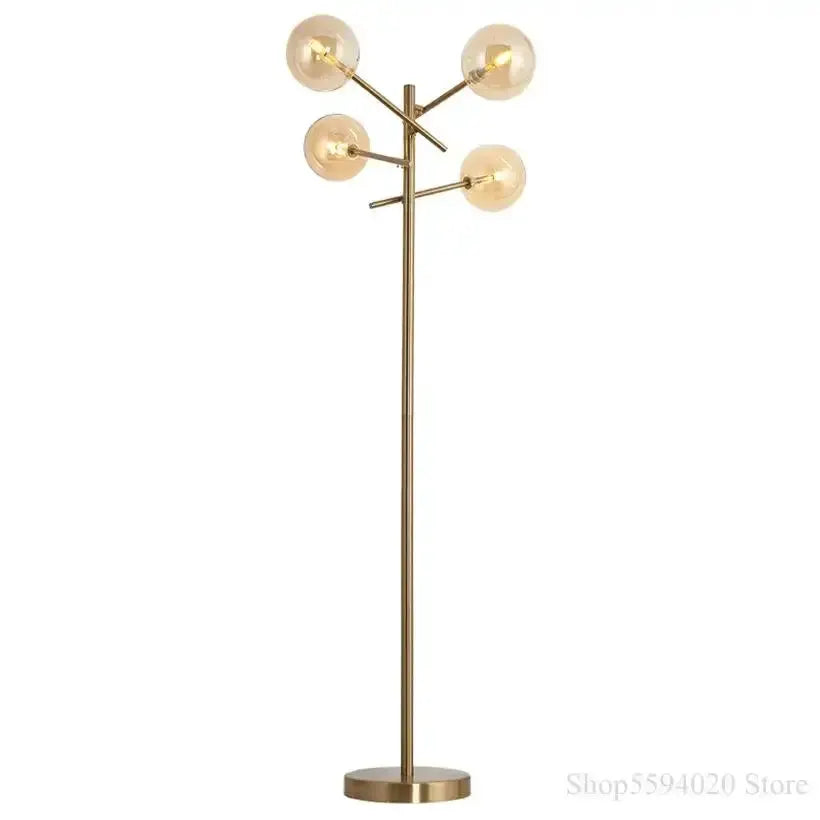 Decorbites Glass Bubble Floor Lamp Living Room