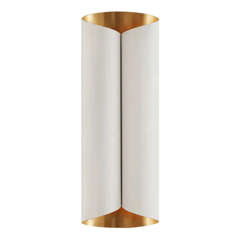 Postmodern Black and Gold Wall Lamp Sconce