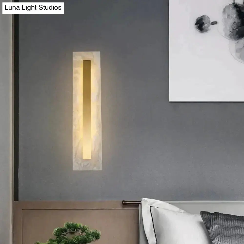 Gold Copper Marble Wall Lamp Living Room