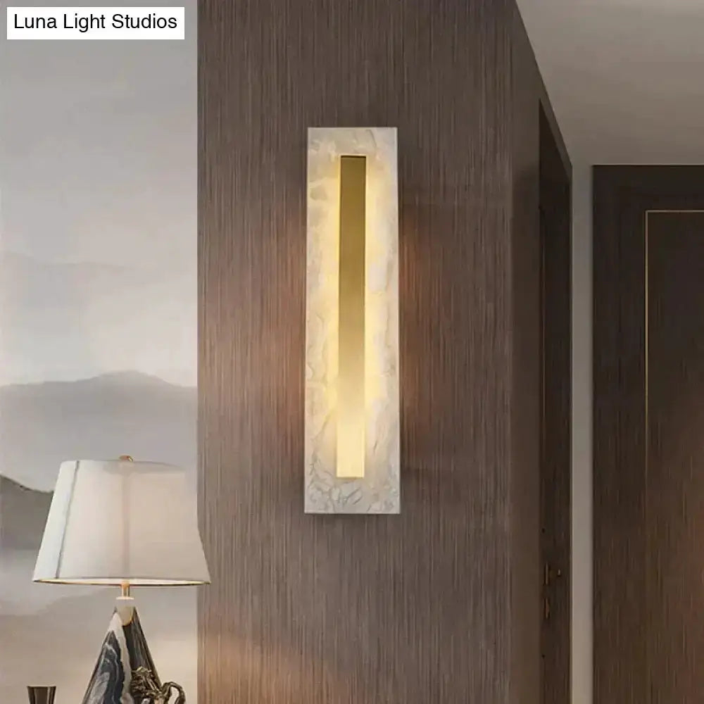 Gold Copper Marble Wall Lamp Living Room