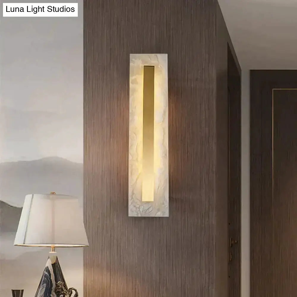 Gold Copper Marble Wall Lamp Living Room