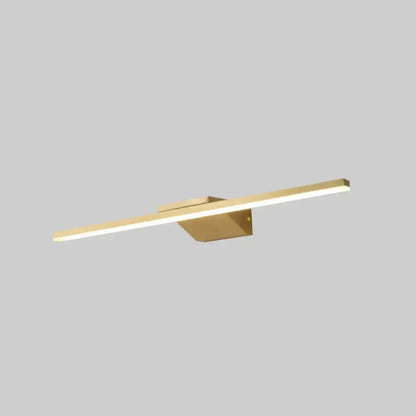 Postmodern gold LED bath wall light sconce with acrylic bar Decorbites on Tampa Home & Garden Store