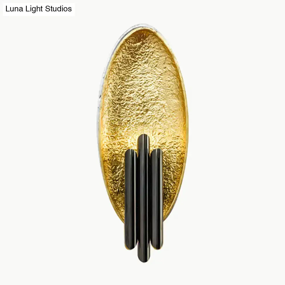 Postmodern Led Oblong Wall Lamp for Bedroom
