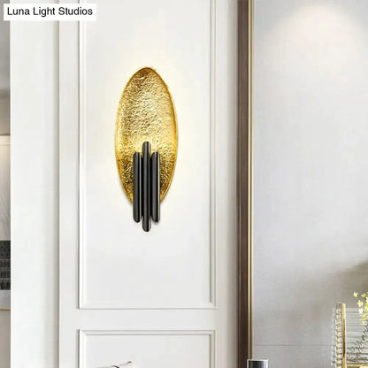 Postmodern Led Oblong Wall Lamp for Bedroom