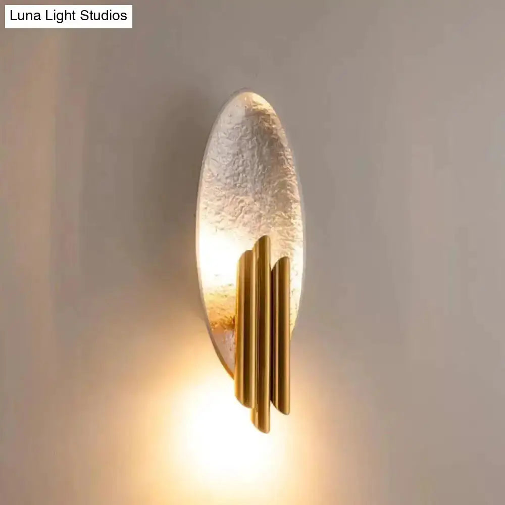 Postmodern Led Oblong Wall Lamp for Bedroom