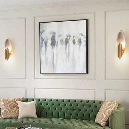 Postmodern Led Oblong Wall Lamp for Bedroom