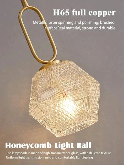 Postmodern Luxury Led Wall Lamp Gold Crystal