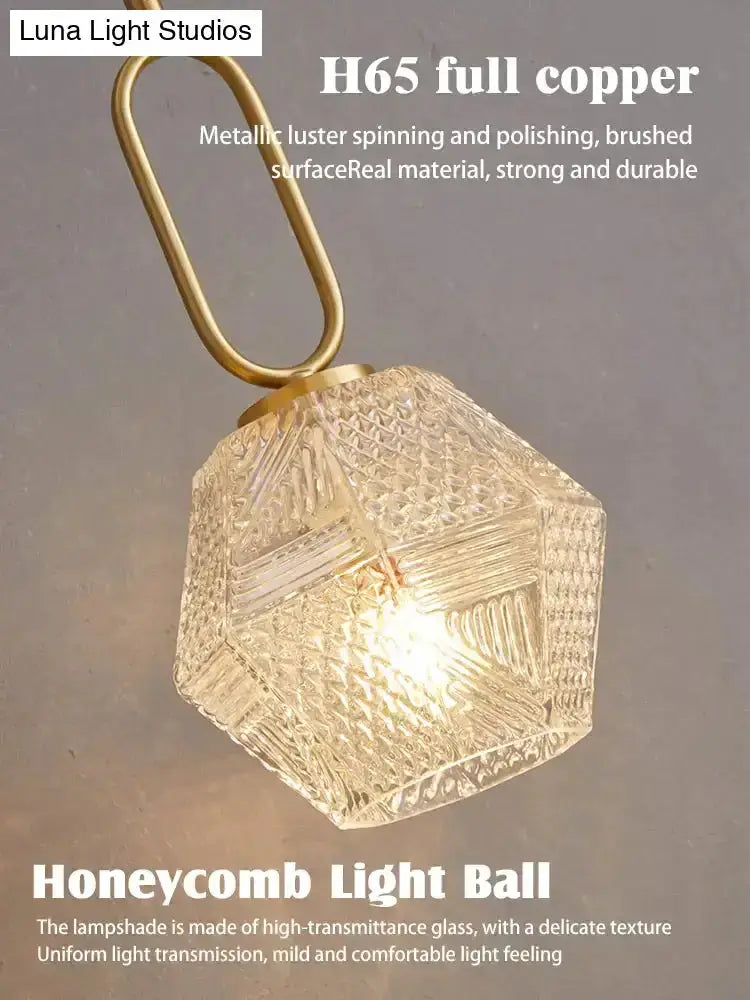 Postmodern Luxury Led Wall Lamp Gold Crystal