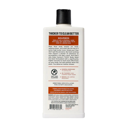 Duke Cannon Thick Body Wash - Buffalo Trace (Oak Barrel Bourbon)