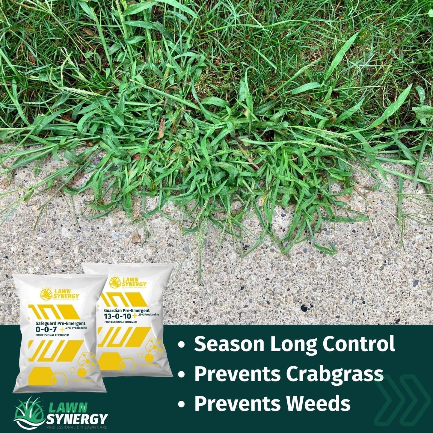 0-0-7 Pre-emergent Lawn Fertilizer Weed Prevention